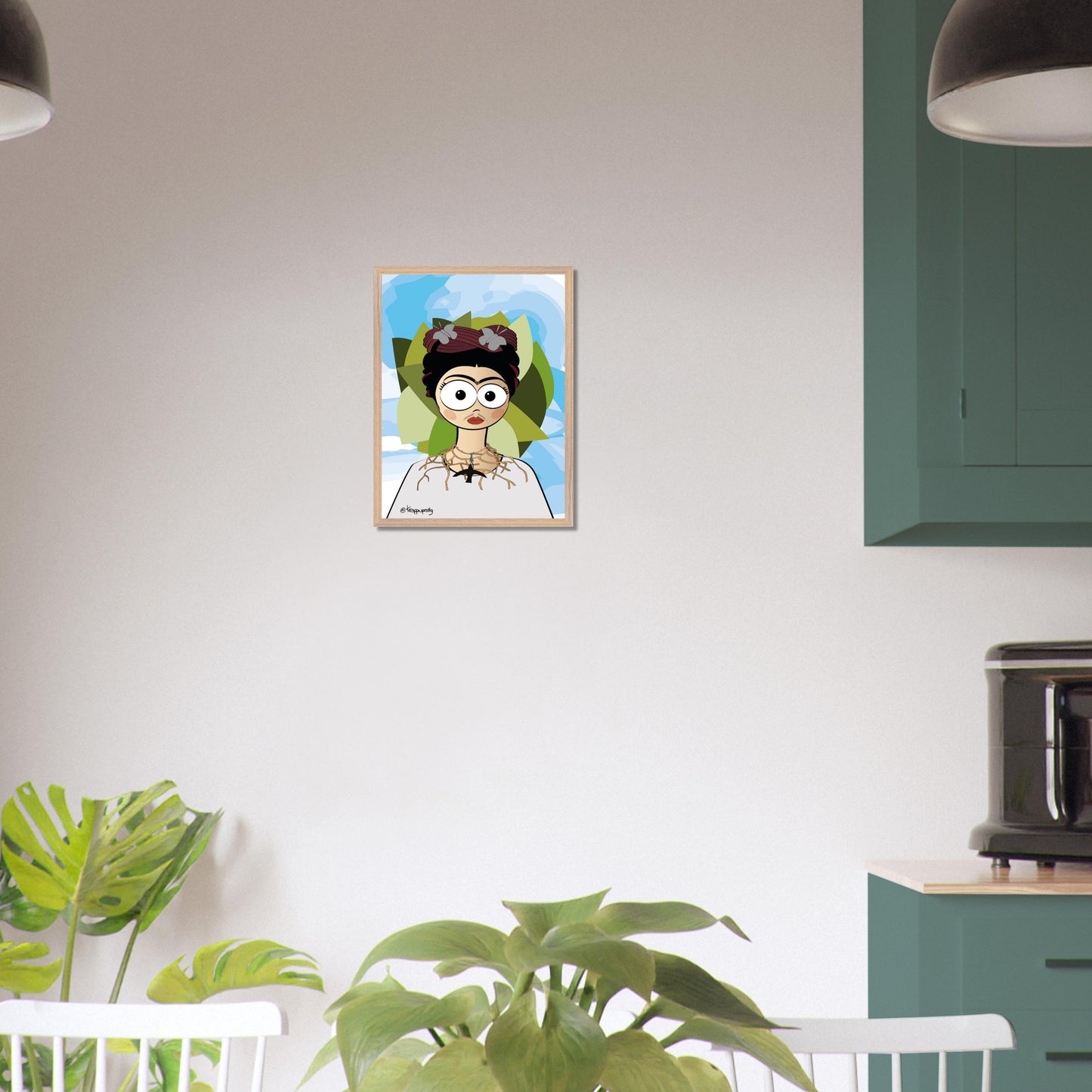 Krida | Quadro - Frida con Spine