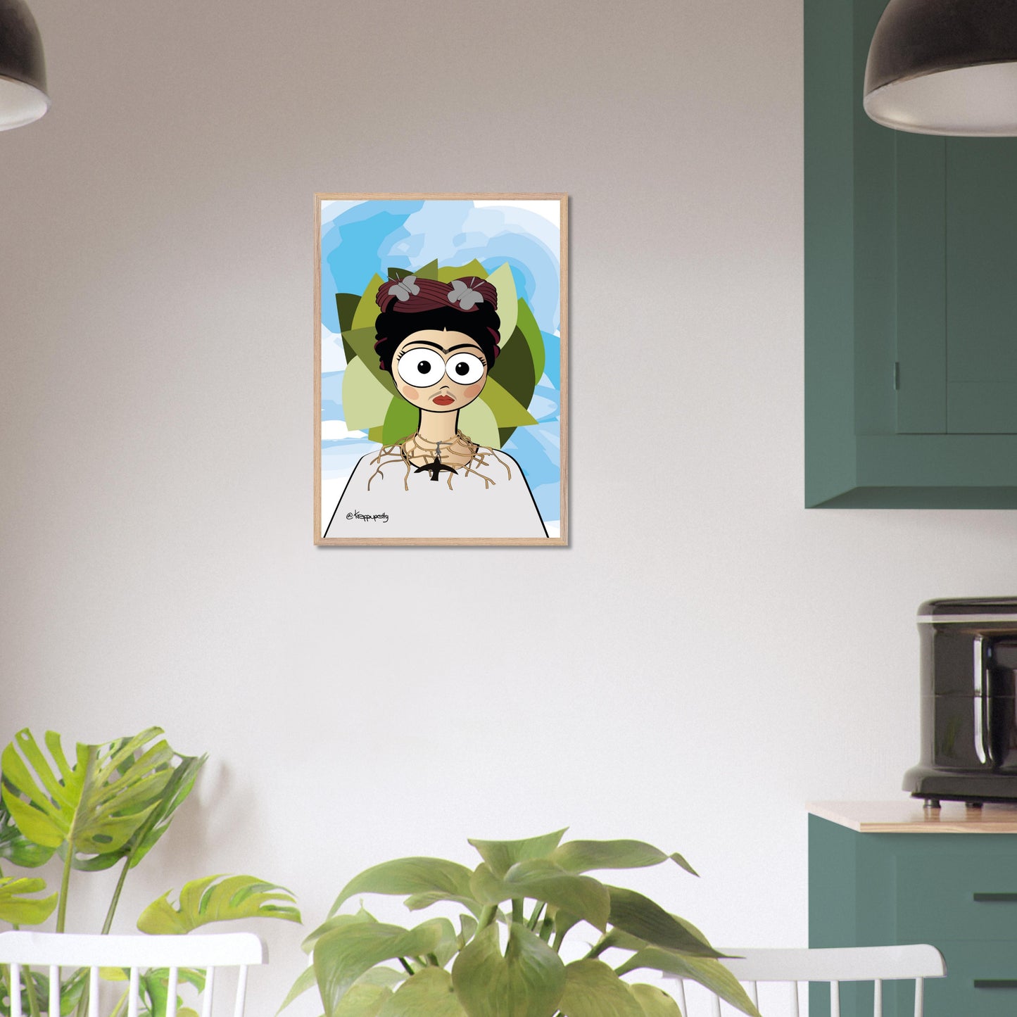 Krida | Quadro - Frida con Spine