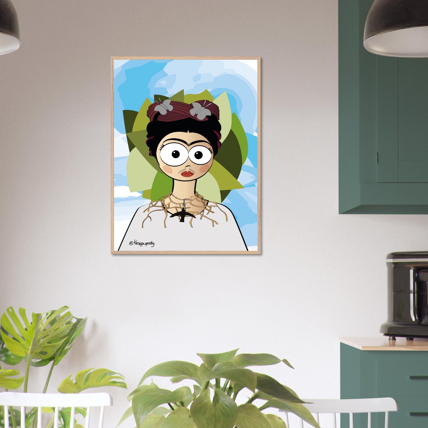 Krida | Quadro - Frida con Spine