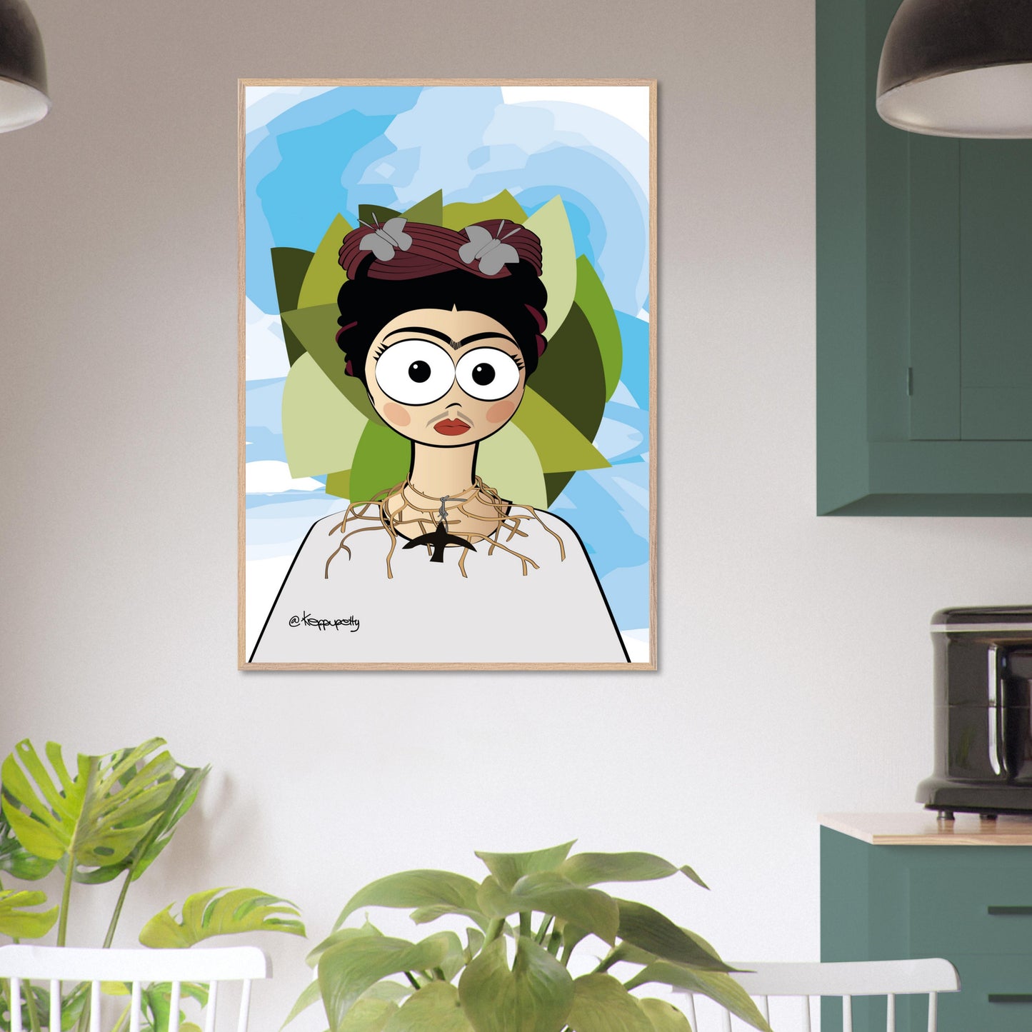 Krida | Quadro - Frida con Spine