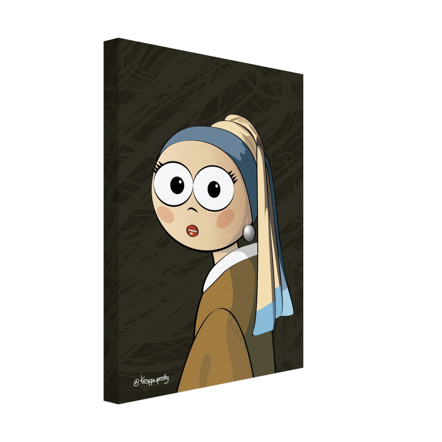 PerlaK | Ragazza con Perla - Quadro Vermeer