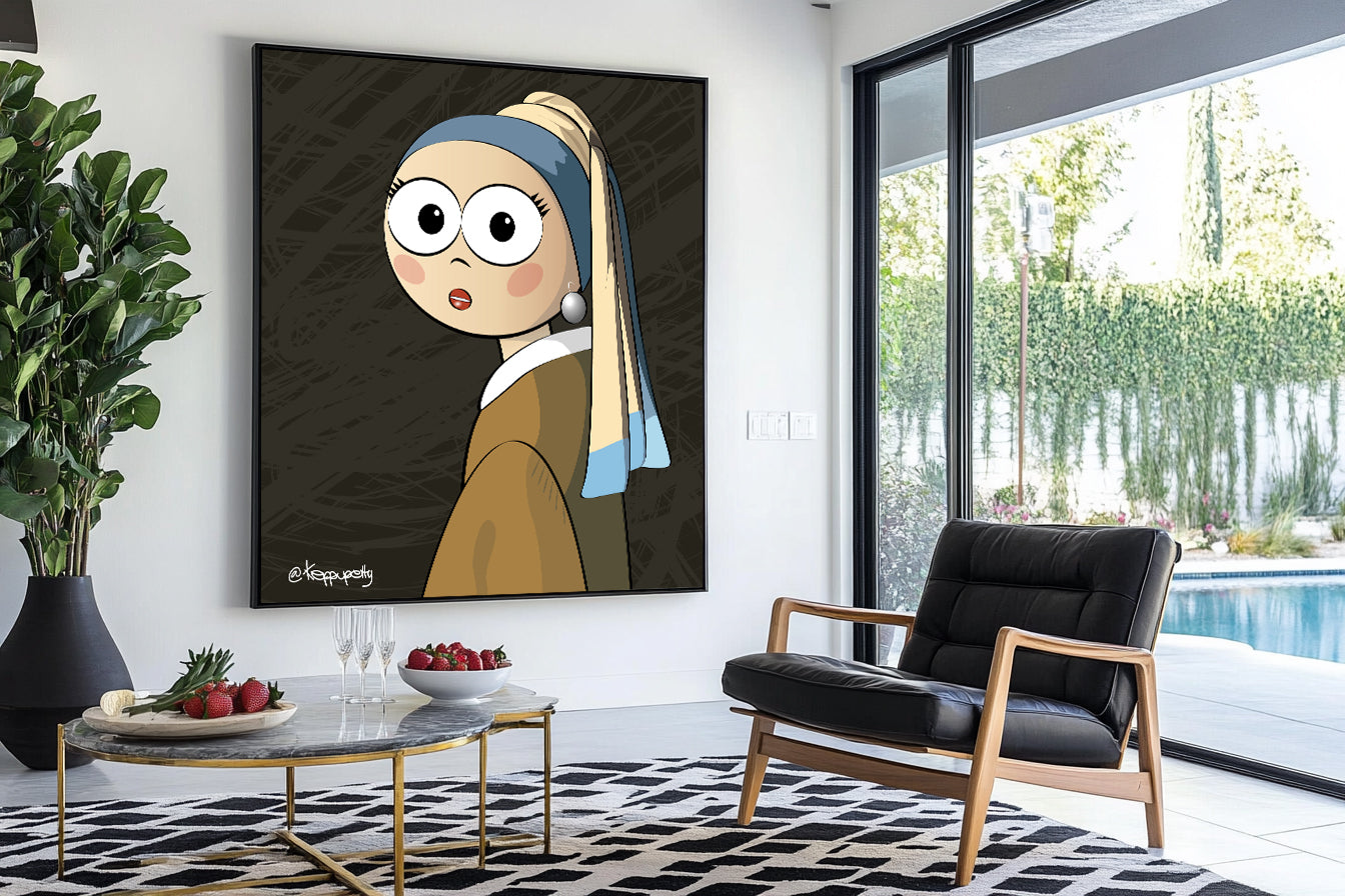 PerlaK | Ragazza con Perla - Quadro Vermeer