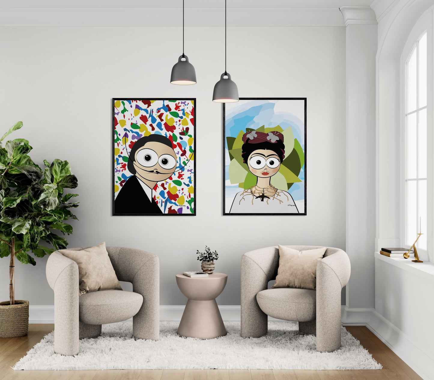 Krida | Quadro - Frida con Spine