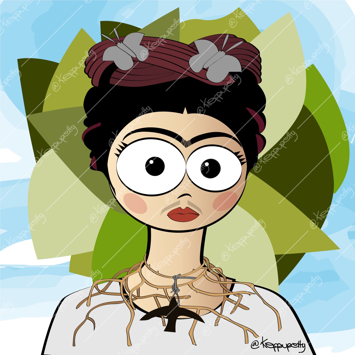Krida | Quadro - Frida con Spine