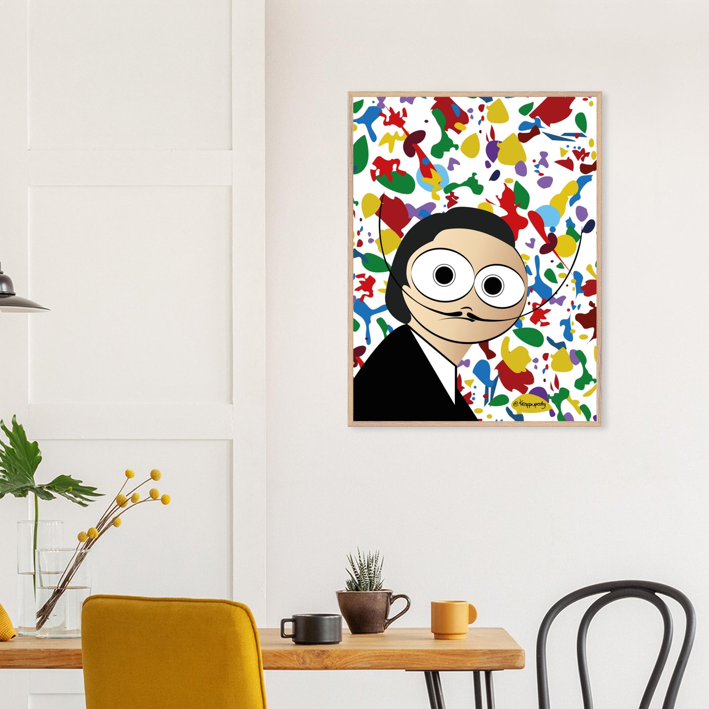 DaKlí | Autoritratto Surrealista - Quadro Dalí