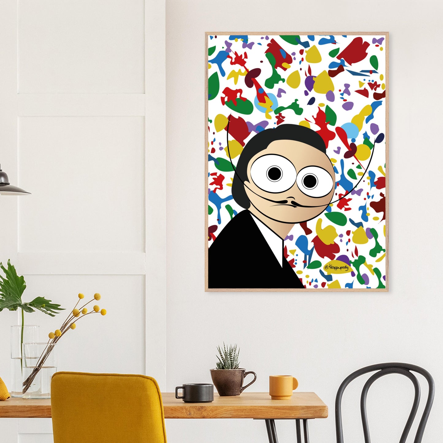 DaKlí | Autoritratto Surrealista - Quadro Dalí