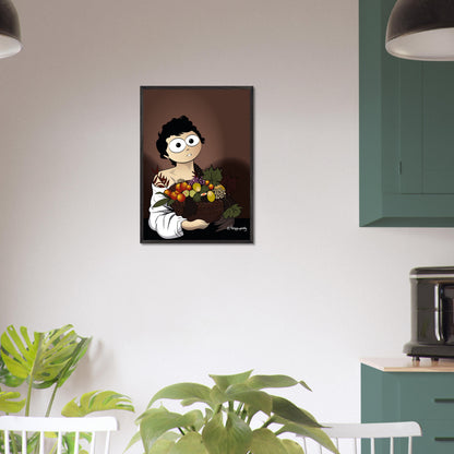 Karava | Ragazzo con Frutta - Quadro Caravaggio