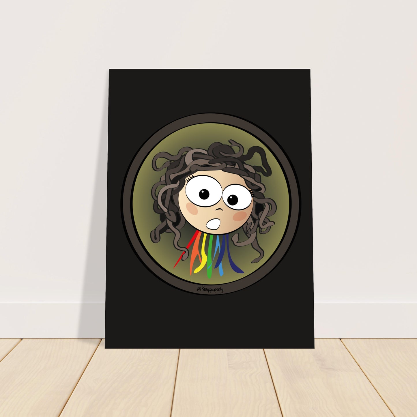 MeduKa | Quadro Caravaggio - Rainbow