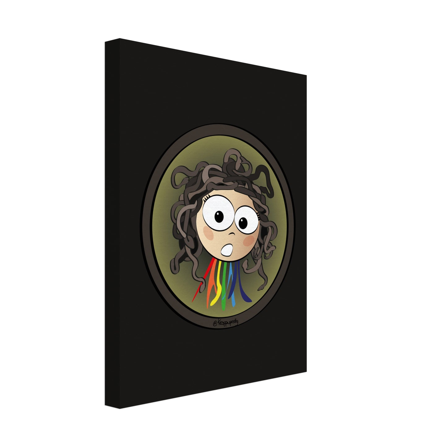 MeduKa | Quadro Caravaggio - Rainbow