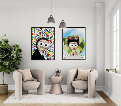 Krida | Quadro - Frida con Spine