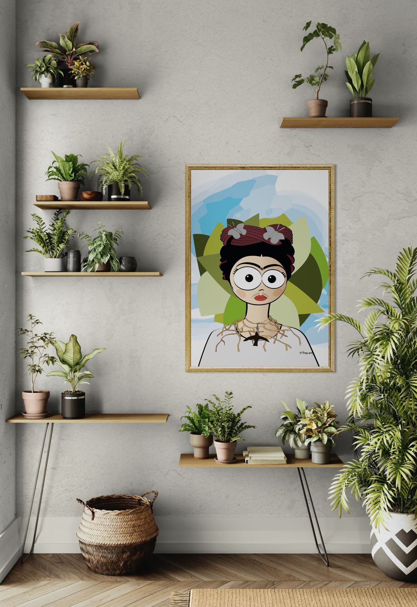 Krida | Quadro - Frida con Spine