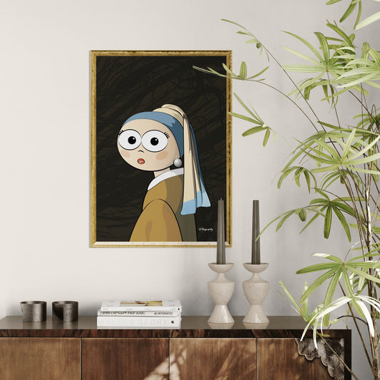 PerlaK | Ragazza con Perla - Quadro Vermeer