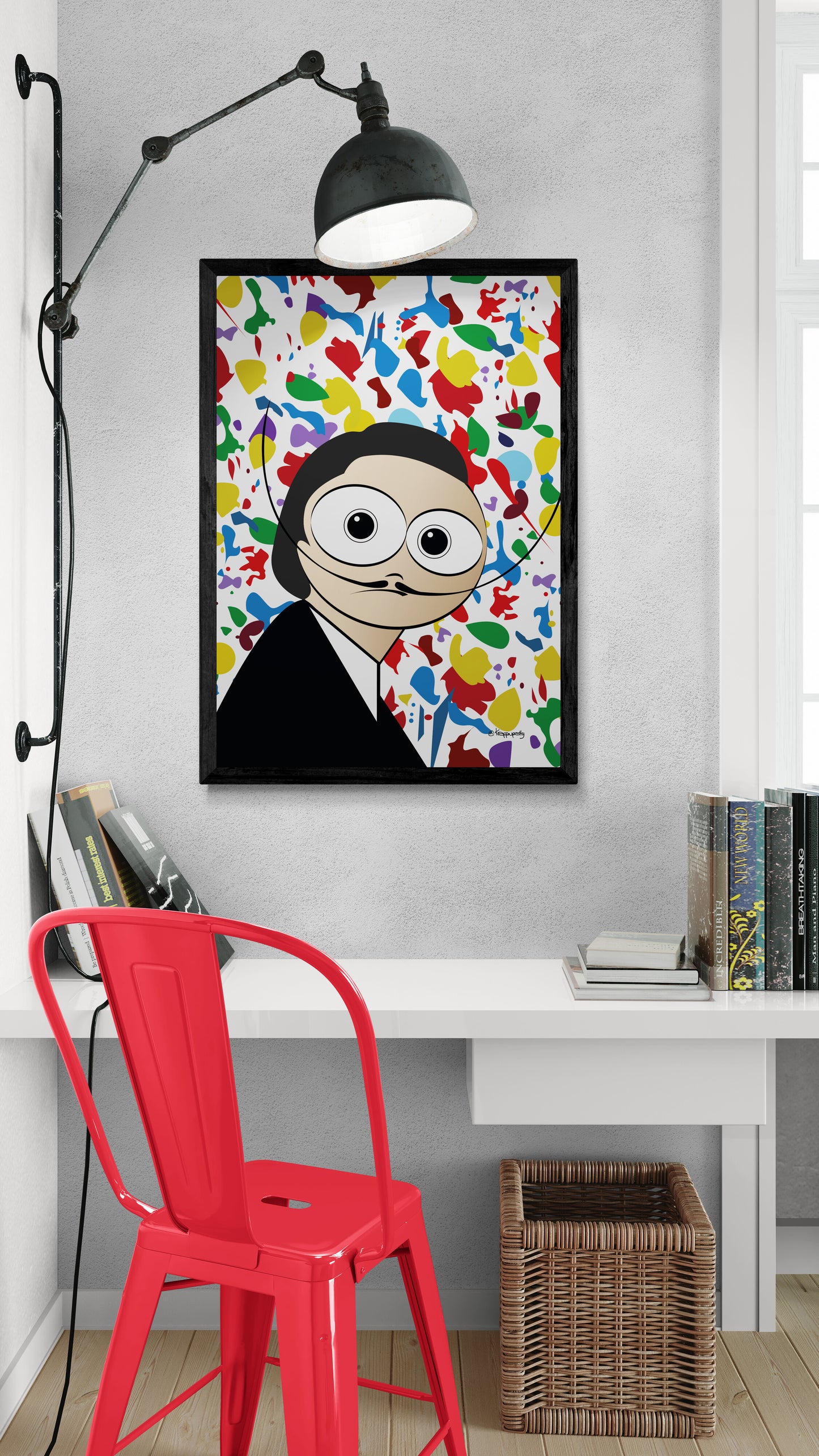 DaKlí | Autoritratto Surrealista - Quadro Dalí